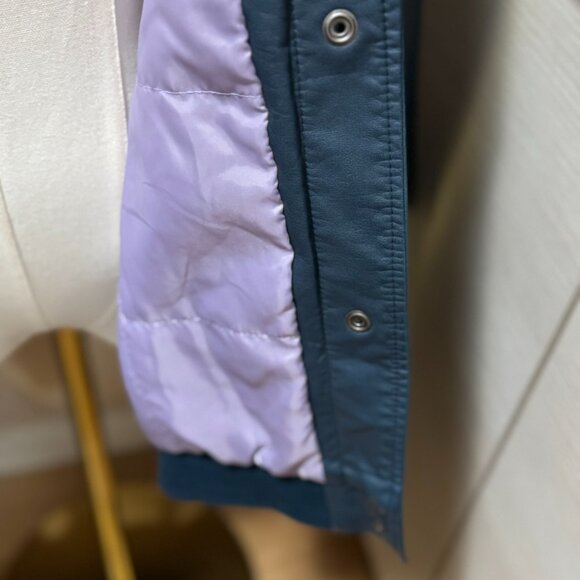 We the Free Vegan Wild Rose Vegan Leather Bomber - Picture 5 of 13